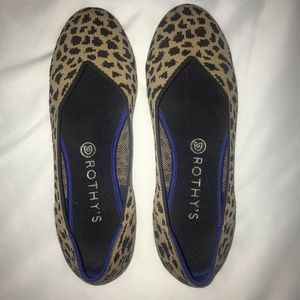 Rothys Leopard Print Flats